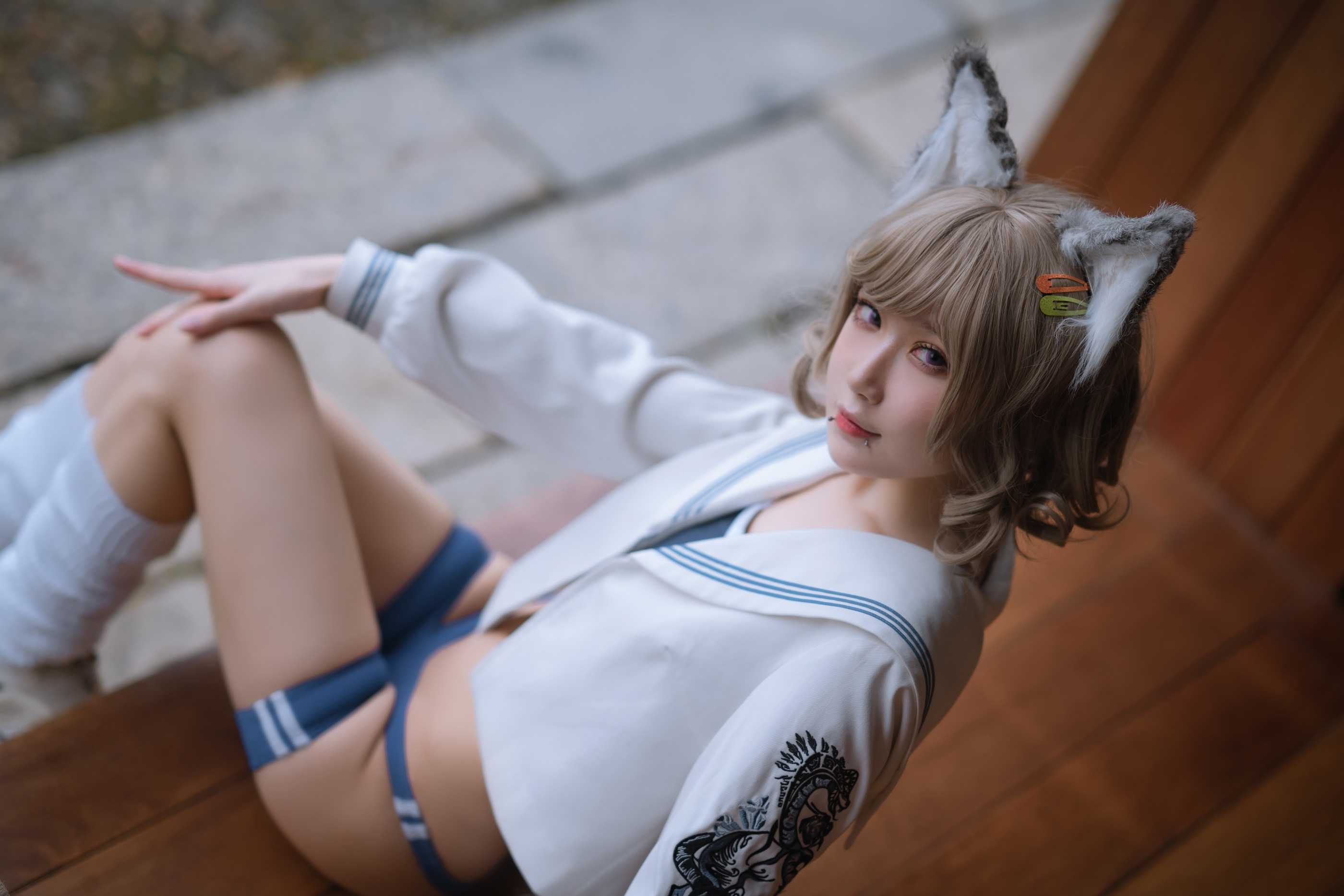 图片[1]-阿包也是兔娘 – NO.018 x型体操服 [30P]-XikXak